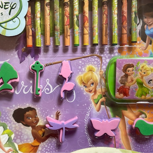 NIB Disney fairies new in box Mega Stamper craft Set - Picture 2 of 5